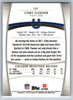 Coby Fleener 2012 Topps Platinum Series Mint Rookie Card #131
