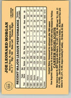 Joe Morgan 1985 Donruss Series Mint Card #584
