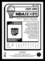 Colby Jones 2023 2024 Panini Hoops Series Mint Rookie Card #270
