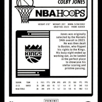 Colby Jones 2023 2024 Panini Hoops Series Mint Rookie Card #270