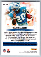 Barry Sanders 2023 Panini Prestige Series Mint Card #100
