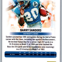 Barry Sanders 2023 Panini Prestige Series Mint Card #100