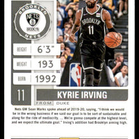 Kyrie Irving 2019 2020 Panini Contenders Season Ticket Series Mint Card #67