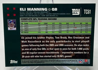 Eli Manning 2007 Topps Chrome Series Mint Card #TC61
