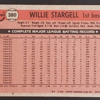 Willie Stargell 1981 Topps Series Mint Card #380