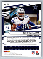 Ezekiel Elliott 2022 Panini Prestige Series Mint Card #77
