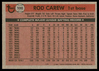 Rod Carew 1981 Topps Series Mint Card #100
