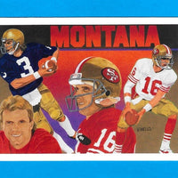 Joe Montana 1991 Upper Deck Football Heroes Complete Set