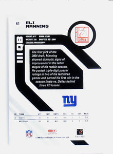Eli Manning 2005 Donruss Elite Series Mint Card #61