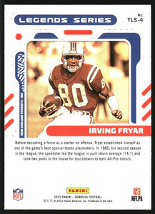 Irving Fryar 2023 Panini Donruss Legends Series Series Card #TLS-4