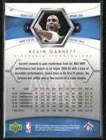 Kevin Garnett 2004 2005 SP Authentic Series Mint Card #49
