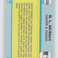 Gary Carter 1982 Fleer N.L. All Stars Series Mint Card #638