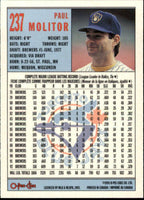 Paul Molitor 1993 O-Pee-Chee Series Mint Card #237
