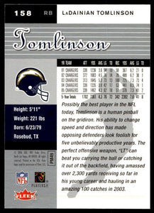 LaDainian Tomlinson 2006 Fleer Ultra Mint Card #158