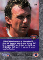 Joe Montana 1994 Playoff Contenders Series Mint Card #25
