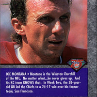 Joe Montana 1994 Playoff Contenders Series Mint Card #25