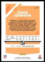 David Johnson 2019 Donruss Press Proof Red Series Mint Card #11
