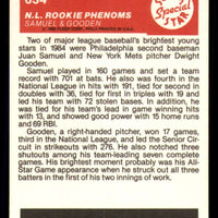 Dwight Gooden 1985 Fleer Series Mint Card #634