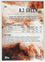 A.J. Green 2014 Topps Fire Series Mint Card #96
