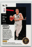 Nikola Jokic 2018 2019 Panini Chronicles Series Mint Card #79
