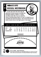 Russell Westbrook 2021 2022 Panini Hoops Series Mint Card #90

