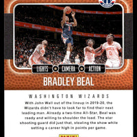 Bradley Beal 2020 2021 Panini Hoops Lights Camera Action Series Mint Card #5