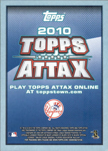 Alex Rodriguez 2010 Topps Attax Code Series Mint Card