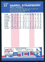 Darryl Strawberry 1987 Fleer Series Mint Card #23
