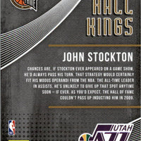 John Stockton 2018 2019 Donruss Hall Kings Series Mint Card #22