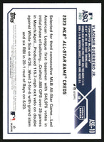 Vladimir Guerrero Jr. 2023 Topps Update All-Star Game Series Mint Card #ASG-10
