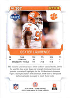 Dexter Lawrence 2019 Panini Score Series Mint Rookie Card #367
