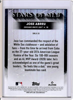Jose Abreu 2022 Topps Stars Of MLB Series Mint Card #SMLB-39
