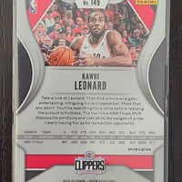 Kawhi Leonard 2019 2020 Panini Prizm Series Mint Card #149