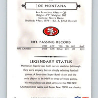 Joe Montana 2011 Topps Gridiron Legends Series Mint Card #50