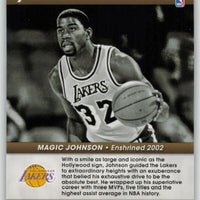 Magic Johnson 2012 2013 Panini Hoops Hall Of Fame Heroes Series Mint Card #9