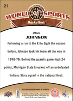 Magic Johnson 2010 Upper Deck World of Sports Series Mint Card #21
