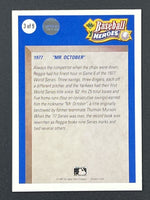 Reggie Jackson 1990 Upper Deck Baseball Heroes Series Mint Card #3
