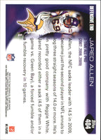 Jared Allen 2010 Topps Series Mint Card #404
