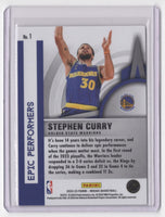 Stephen Curry 2022 2023 Panini Mosaic Epic Performers Mint Card #1
