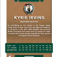 Kyrie Irving 2017 2018 Panini Donruss Series Mint Card #26