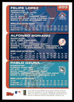Alfonso Soriano 1999 Topps Prospects Series Mint Rookie Card #203
