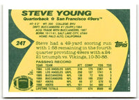 Steve Young 1989 Topps Traded Series Mint Card #24T
