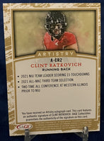 Clint Ratkovich 2022 SAGE Artistry Autograph Series Mint Rookie Card #A-CR2

