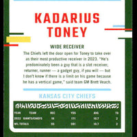 Kadarius Toney 2023 Donruss Series Mint Card #145