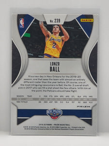 Lonzo Ball 2019 2020 Panini Prizm Series Mint Card #239