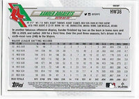 Xander Bogaerts 2021 Topps Holiday Baseball Series Mint Card  #HW36
