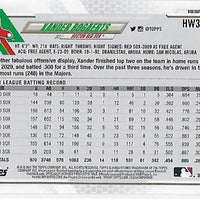 Xander Bogaerts 2021 Topps Holiday Baseball Series Mint Card  #HW36