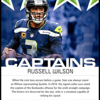 Russell Wilson 2019 Score Captains Series Mint Card #C-3