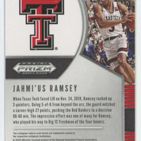 Jahmi'us Ramsey 2020 2021 Panini Draft Picks Silver Series Mint Rookie Card #65