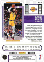 LeBron James 2022 2023 Panini Contenders Season Ticket Series Mint Card #36
